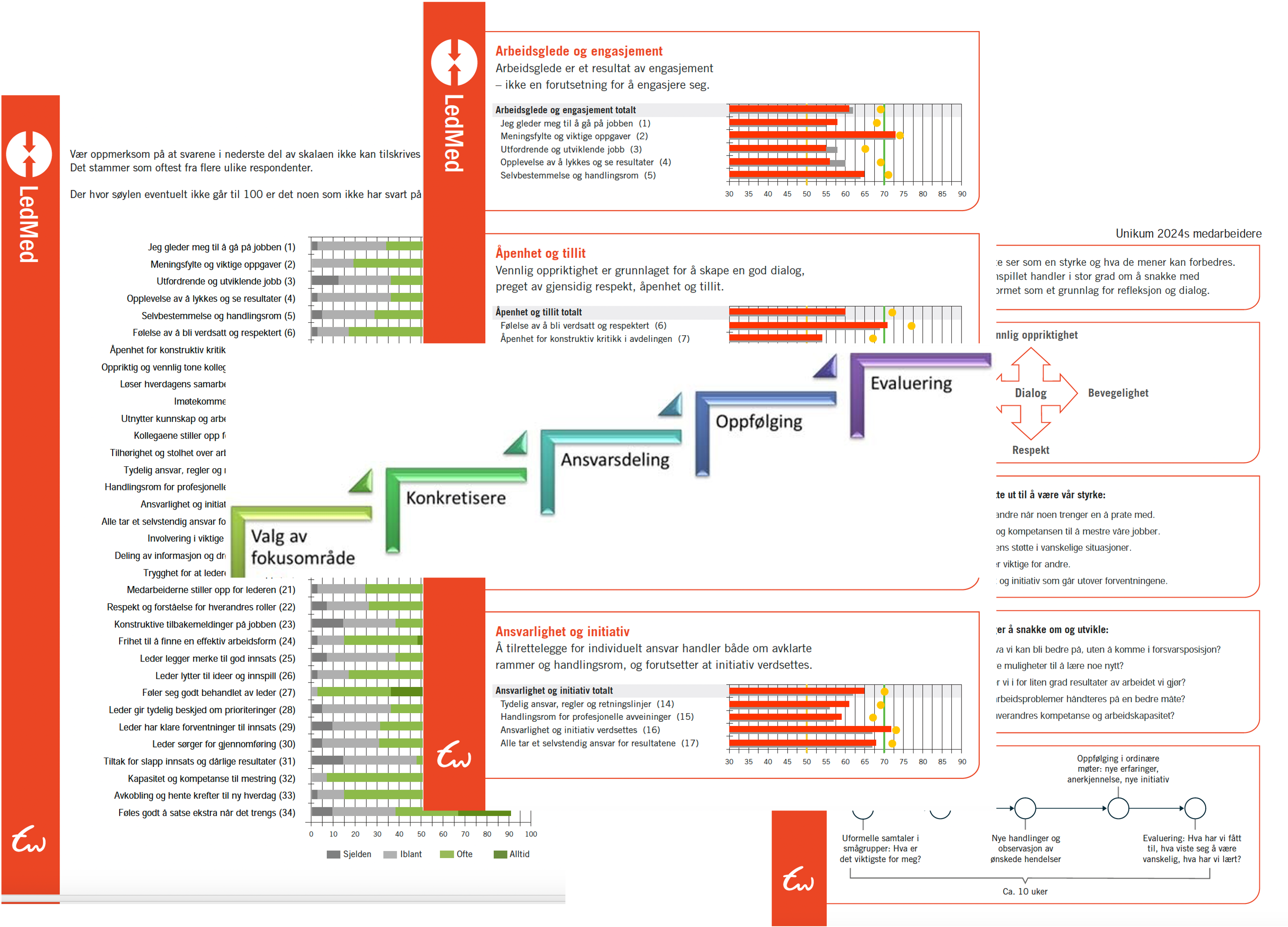 Skjermbilde av rapport
